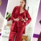 Bakımlı Kadınlar İçin Saten Pijama Takımları